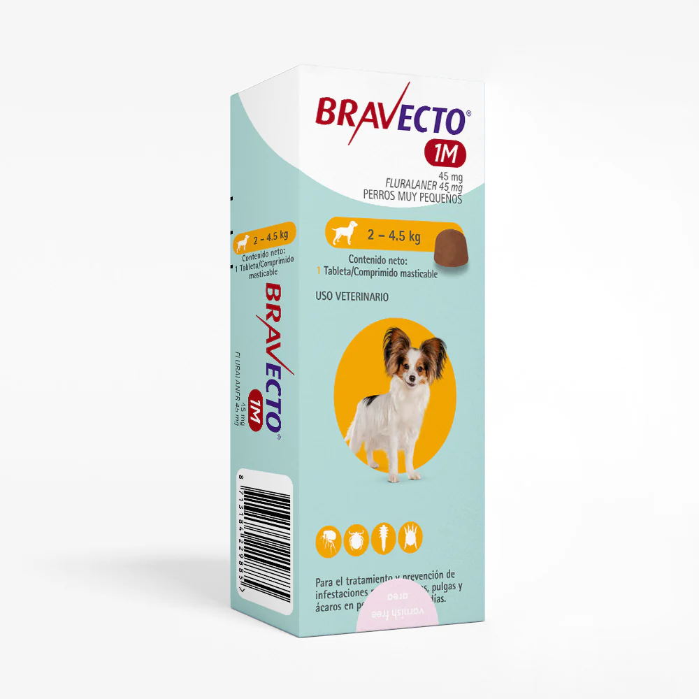 Bravecto 1m 2-4.5kg