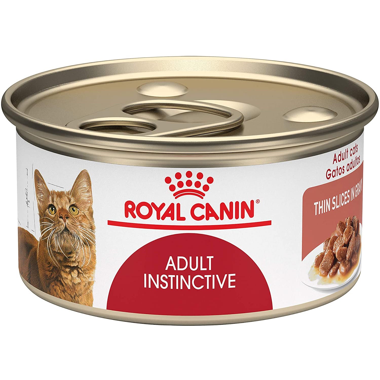 Adult instinctive thin slices in gravy 85 gr 