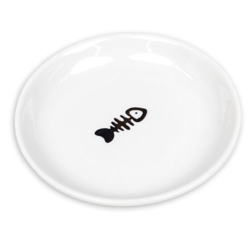 Plato pequeño Blanco de Cerámica