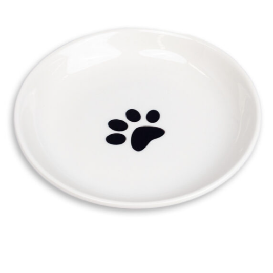 Plato pequeño Blanco de Cerámica