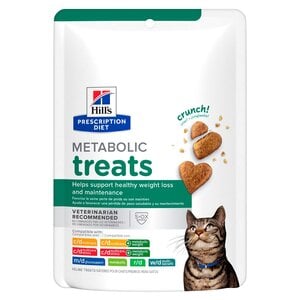 Hill's Prescription Diet Metabolic Premios Control de Peso para Gato, 71 g
