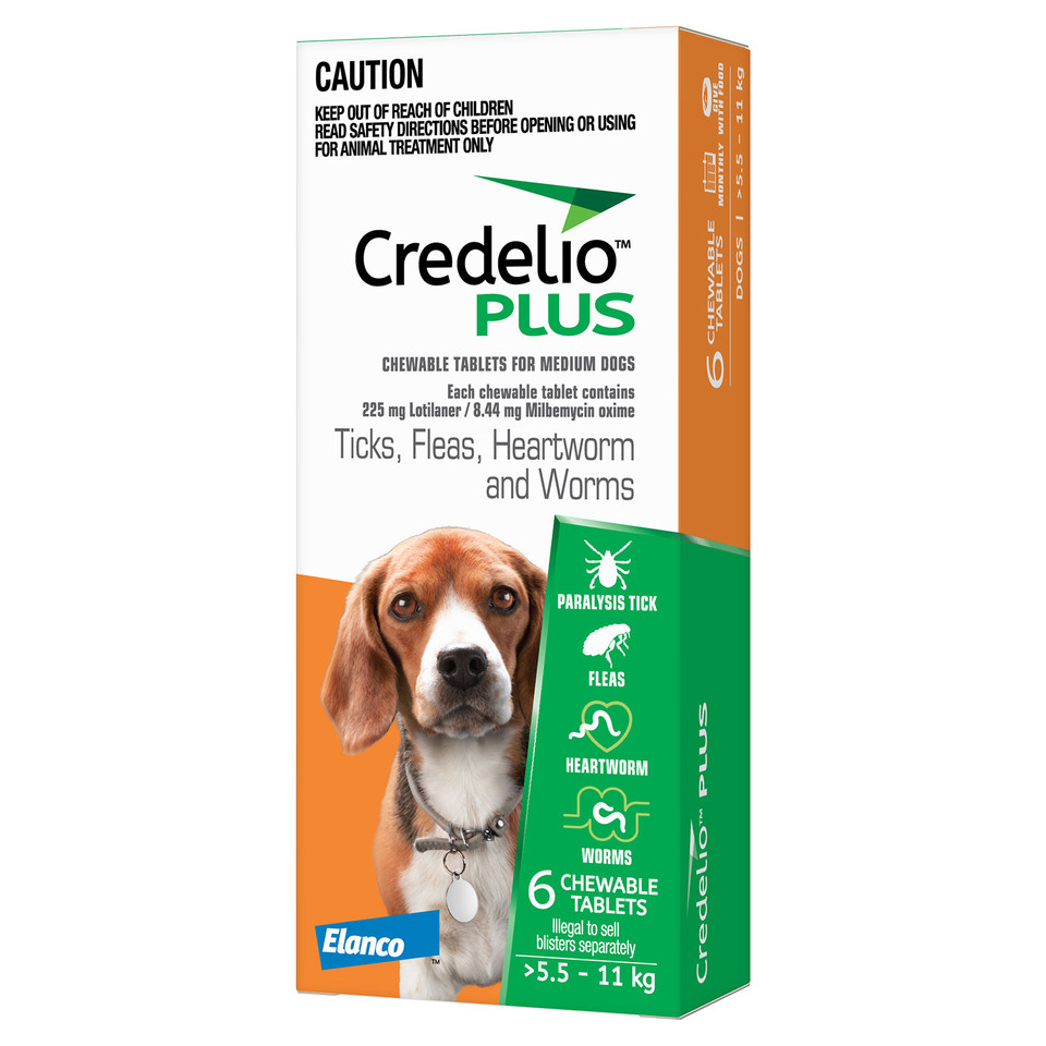 Credelio Plus 5.5 kg - 11 kg