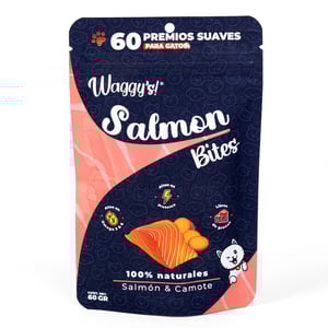 Premios Bites Gato Salmon & Camote 60grs
