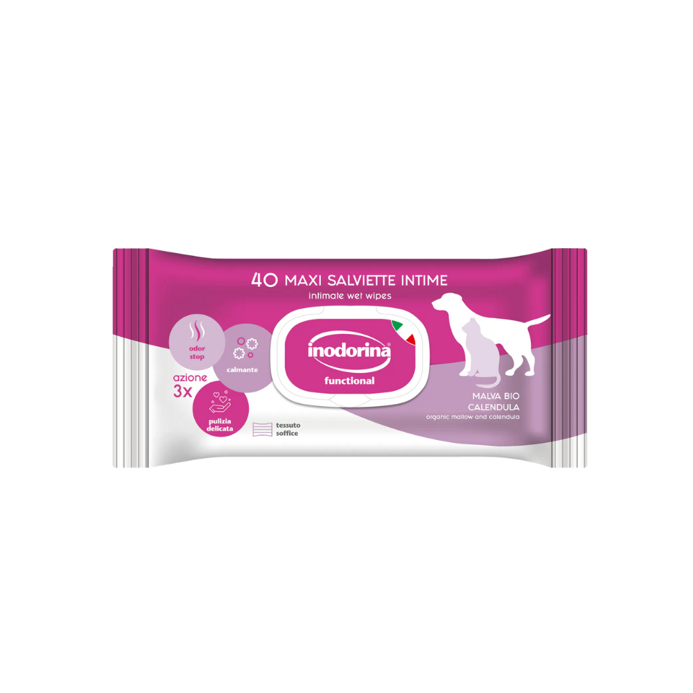 Inodorina Toallitas Funcionales Íntimas 40 Pza