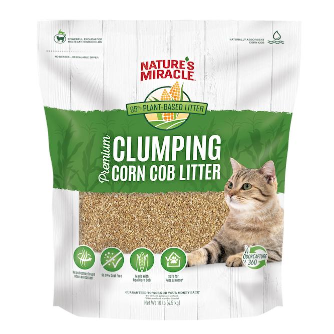 Arena Natural Aglutinante de Mazorca con Esencia  4.54 kg