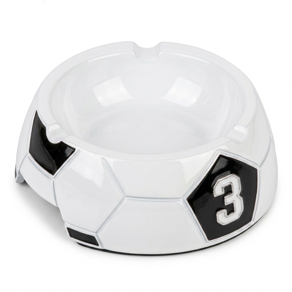 Soccer bowl 350ml B/W 100 grs. Pza