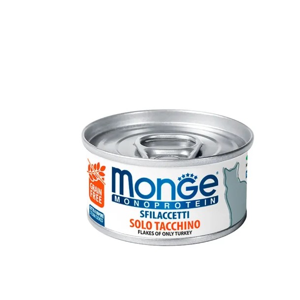 Monge Alimento para Gato Sabor Pavo 85 gr