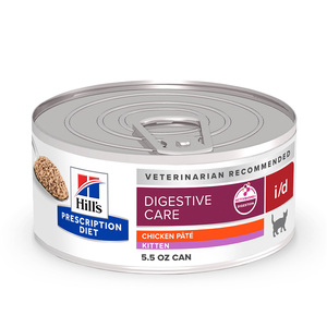 Hill's Prescription Diet i/d Alimento Húmedo para Gatito Receta Pollo, 156 g  Pza 
