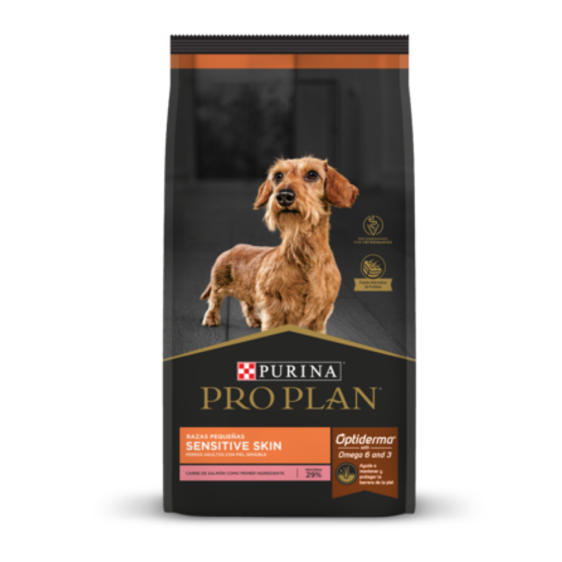 Adulto raza pequeña sensitive skin con optiderm 7.5 kg