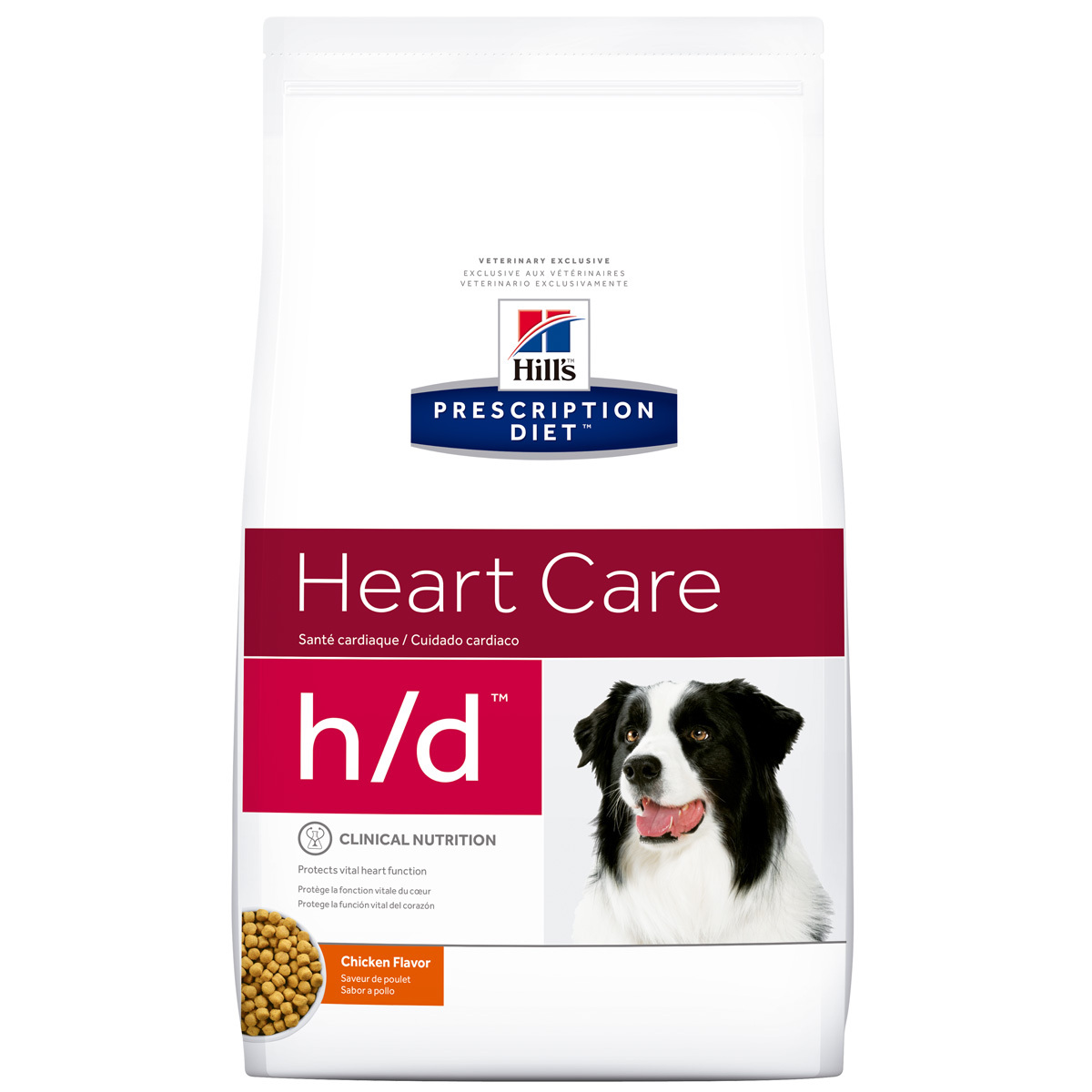 Hill's Prescription Diet h/d Alimento Seco Cuidado del corazón, Alimento para Perro 1.5