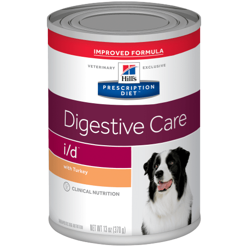 Hill's Prescription Diet i/d Alimento Húmedo Gastrointestinal para Perro sabor Pavo 370  gr 