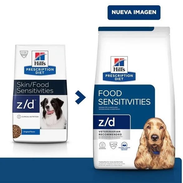 Hill's Prescription Diet z/d Alimento Seco Alergias Alimentarias y Cutáneas para Perro 3.6  kg 